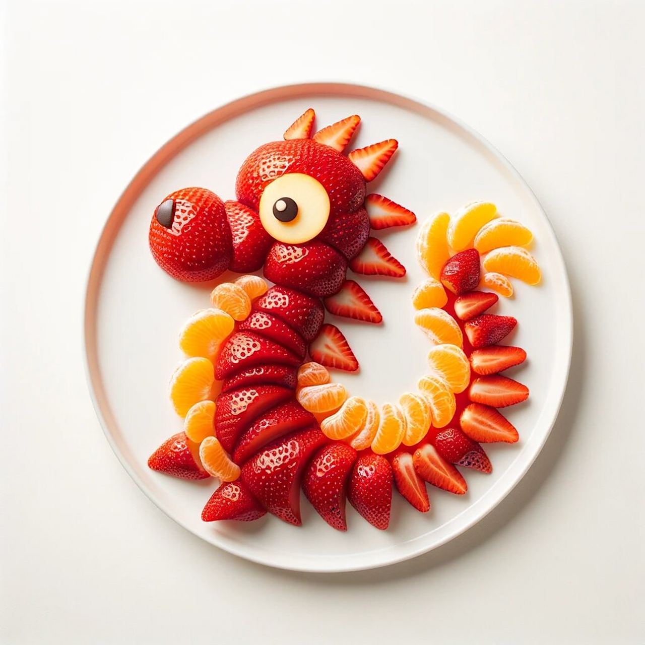 年夜饭一一水果盘