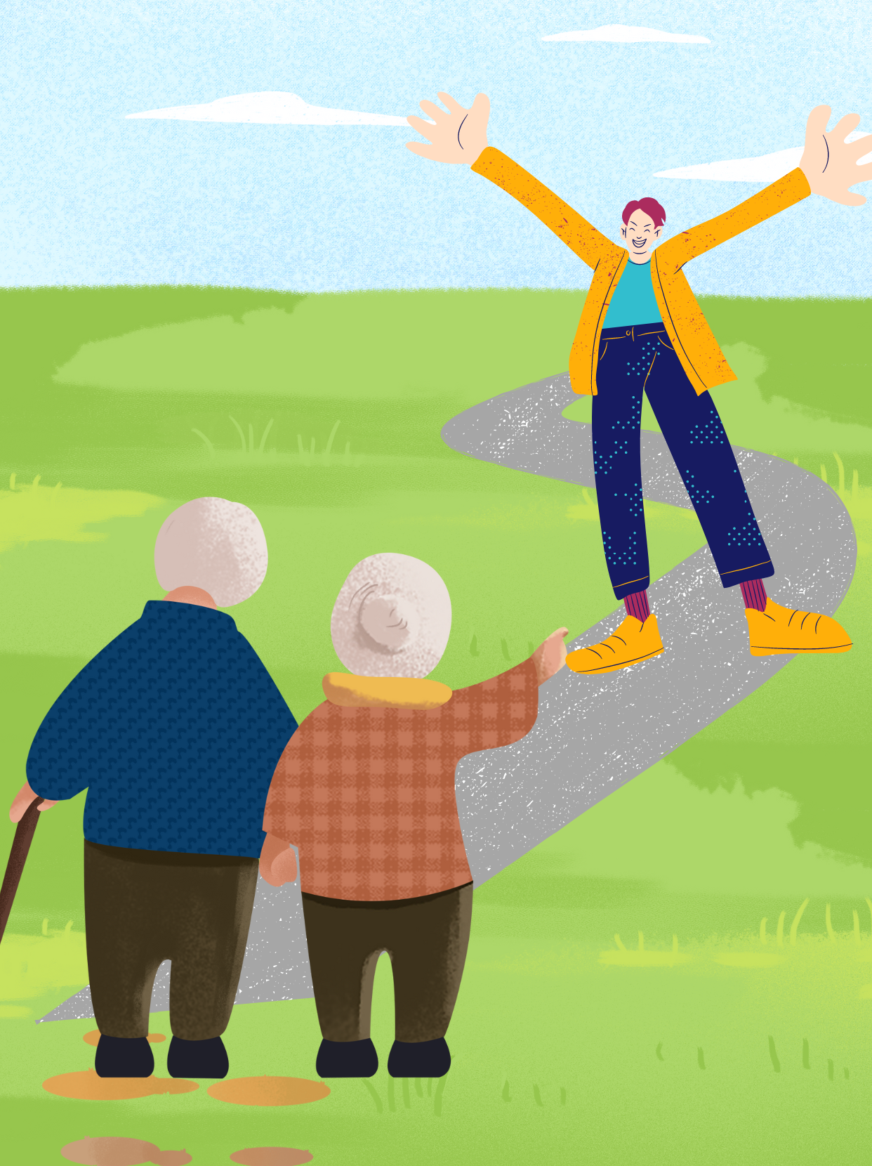 父母不在了,过年也没了回家乡的理由了