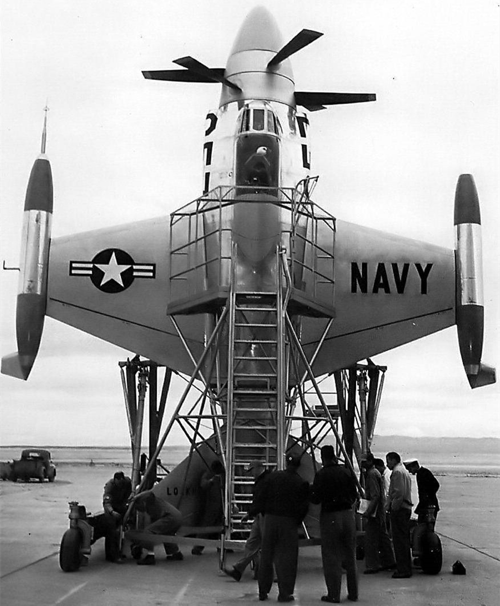 绰号"跳跳杆","鲑鱼",洛克希德xfv护航战斗机