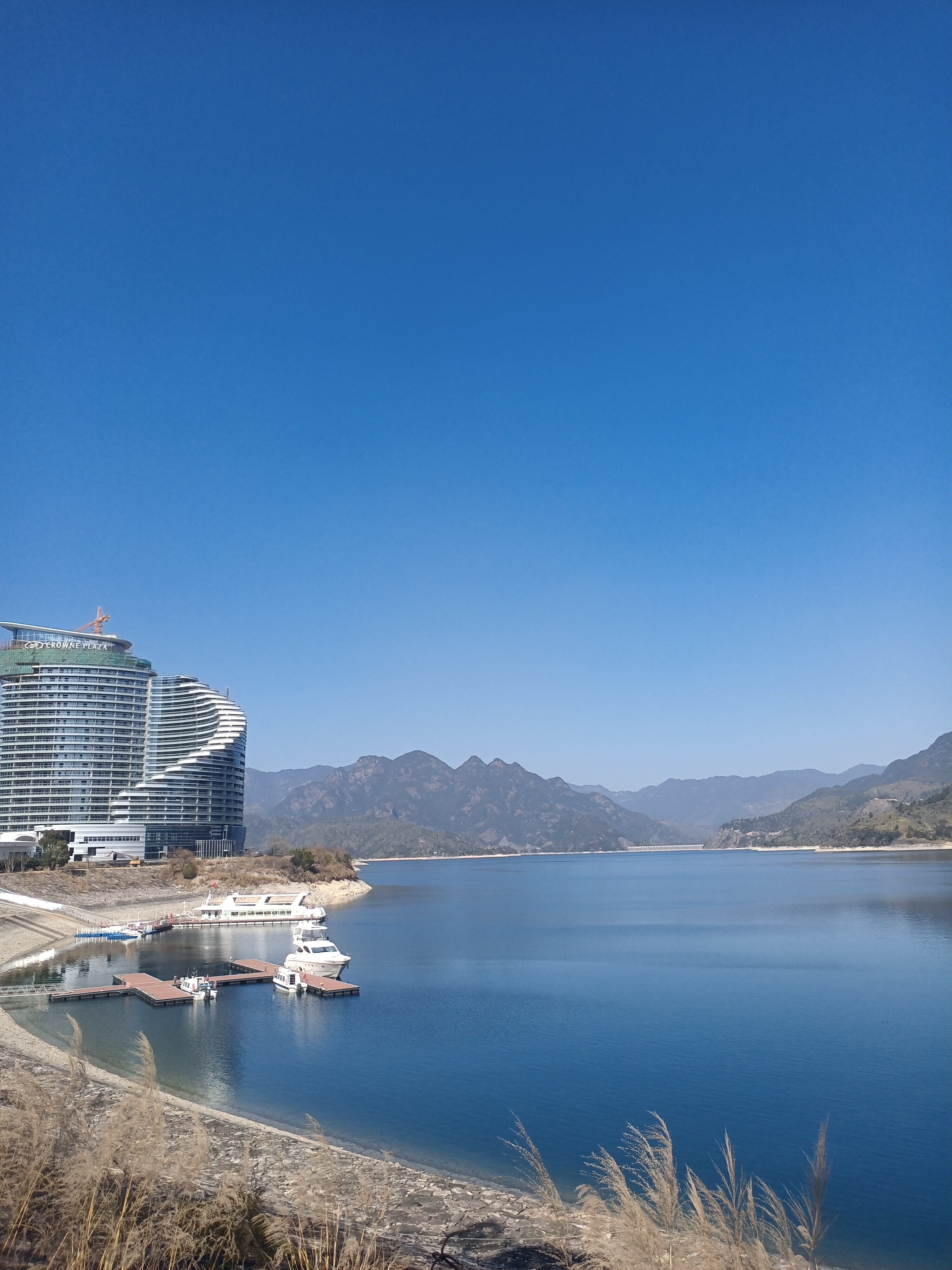 大年初二午后青田千峡湖景区,张坪古村,钓滩休闲营地壮丽风光