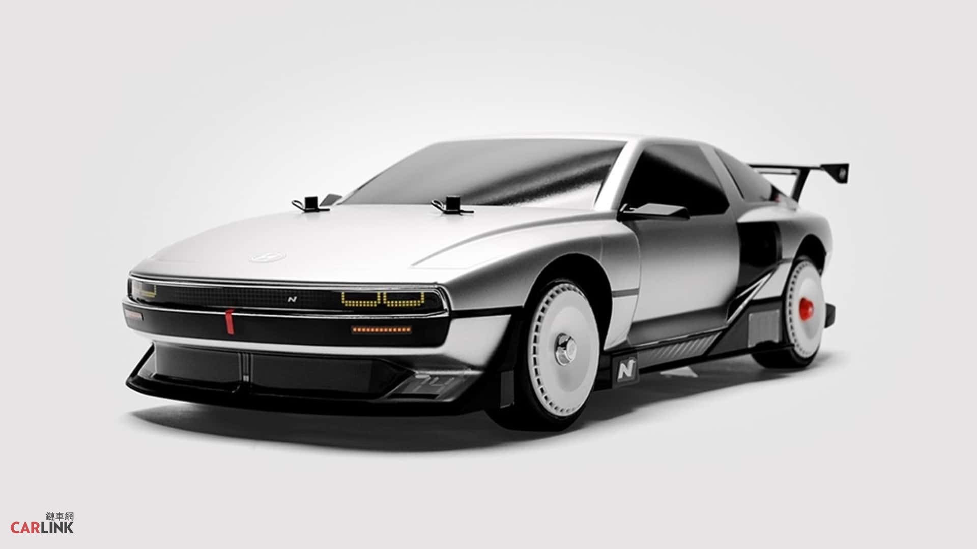 《n vision 74 rc》hyundai复古双门纯电驱动遥控跑车模型亮相
