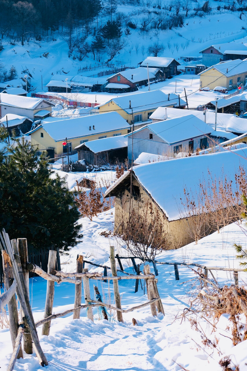 80后小学课本里的《小站》 松岭雪村||位于吉林省白山市临江市花山