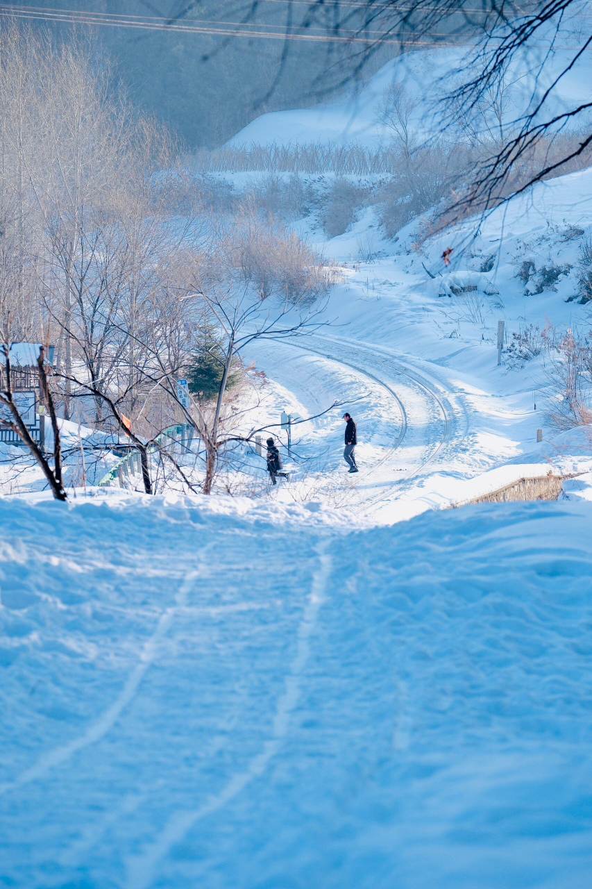 80后小学课本里的《小站》 松岭雪村||位于吉林省白山市临江市花山