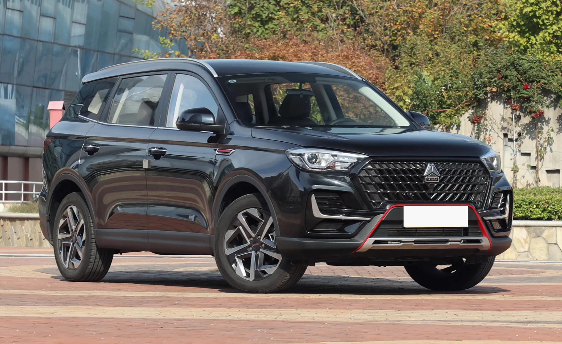 中国造了一辆"黑武士"x5!2.0t 8at,一箱油700km,11万已上市