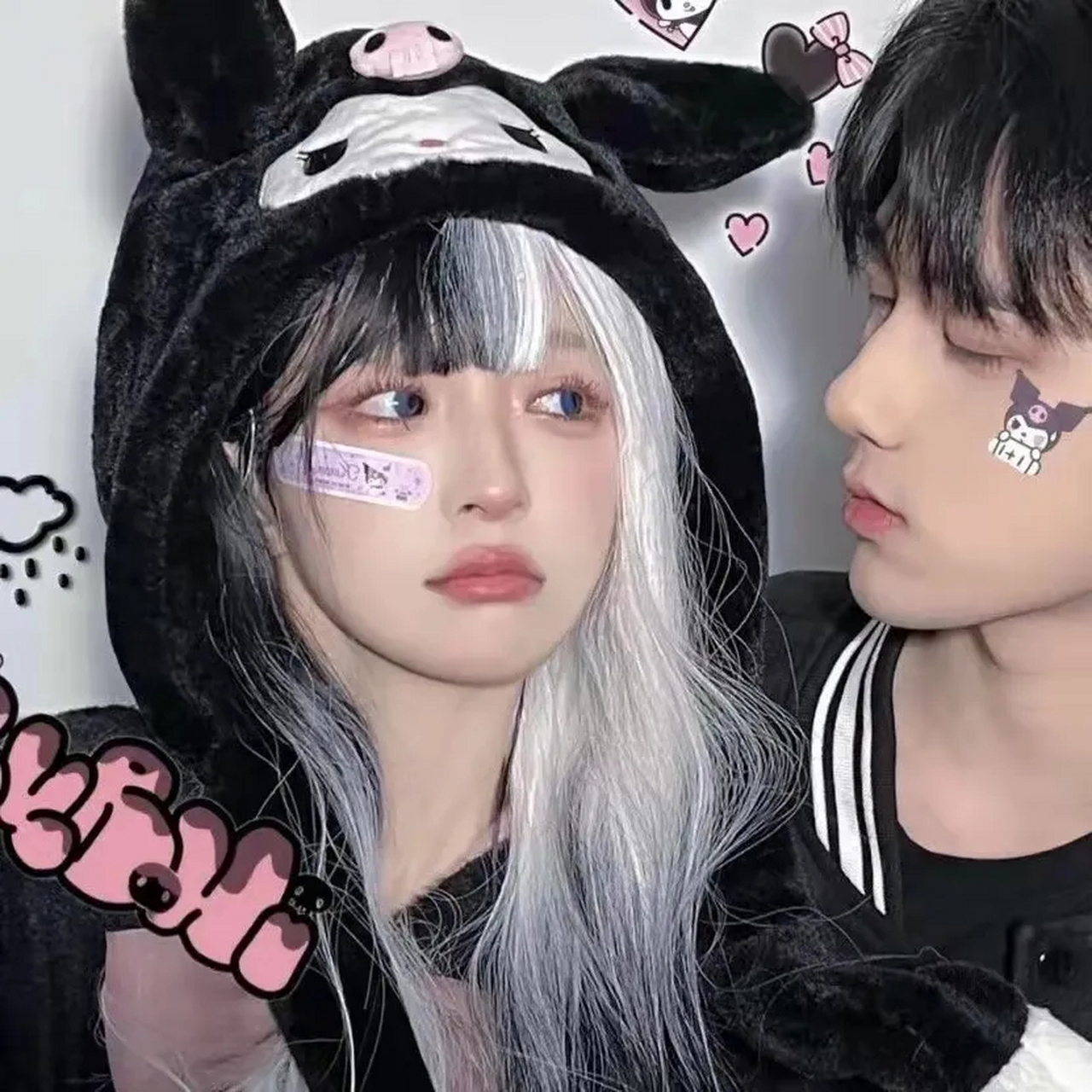 真人情头丨微风轻轻起,超级喜欢你