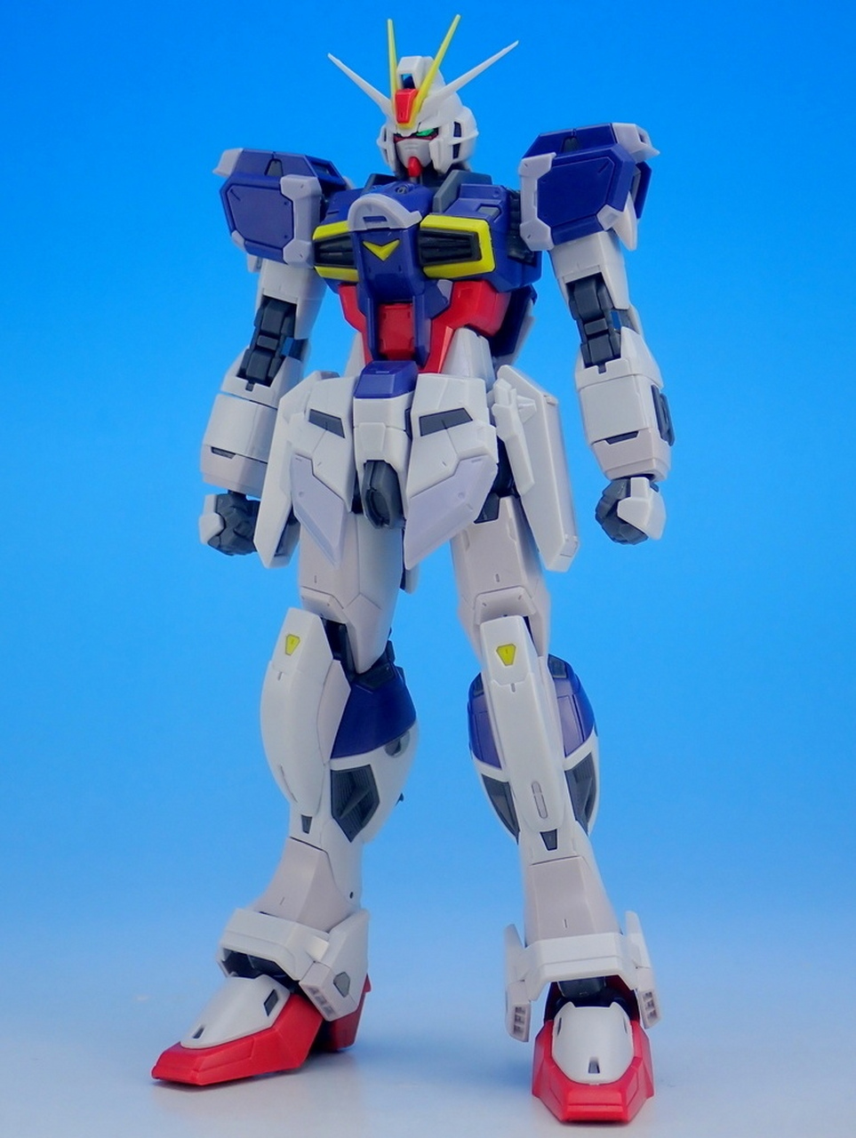 模型欣赏:模友制作的hgce rg 威力脉冲高达sp2,来自高达seed剧场版