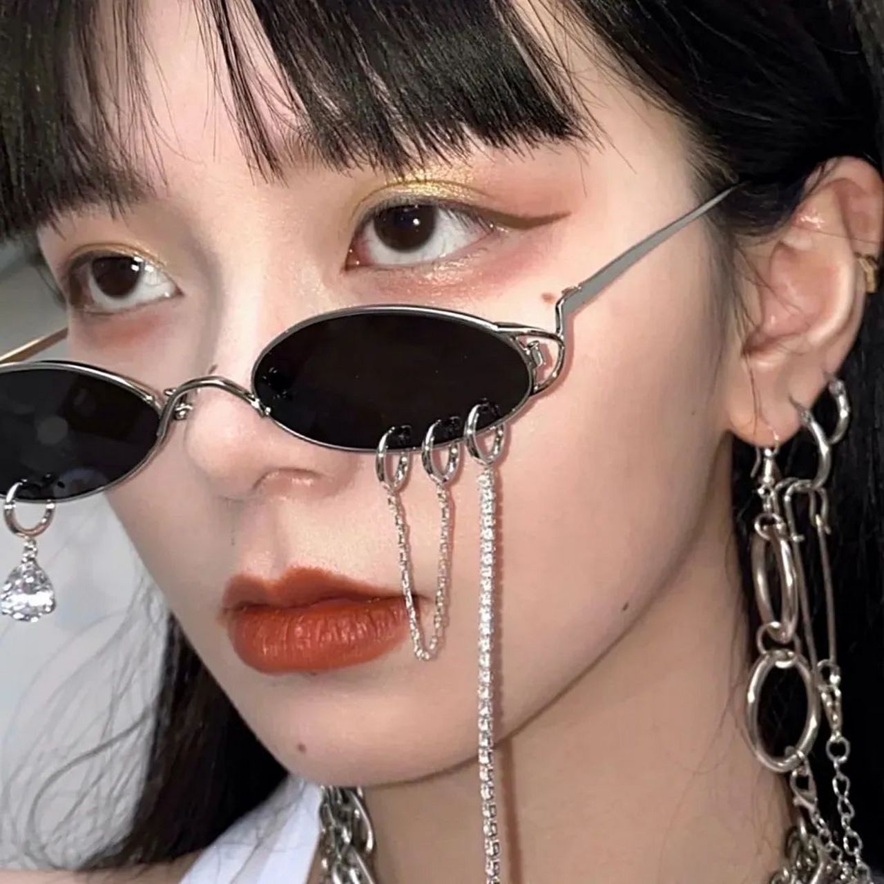 真人女头/又a又飒的拽姐头像