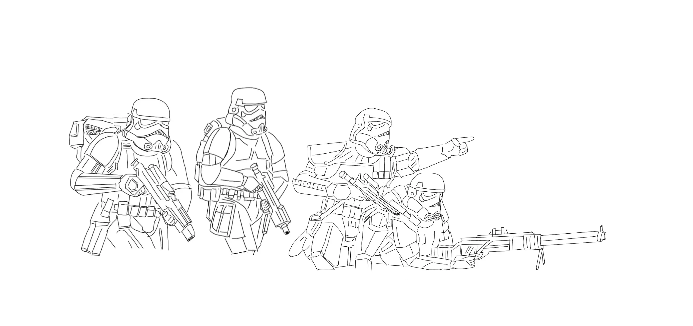 一些《星球大战》同人绘画欣赏