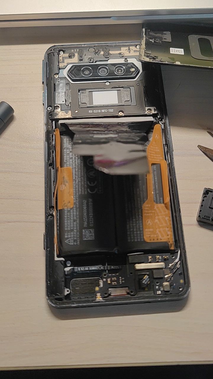 黑鲨4pro拆机,米家精修螺丝刀,真的太好用了!