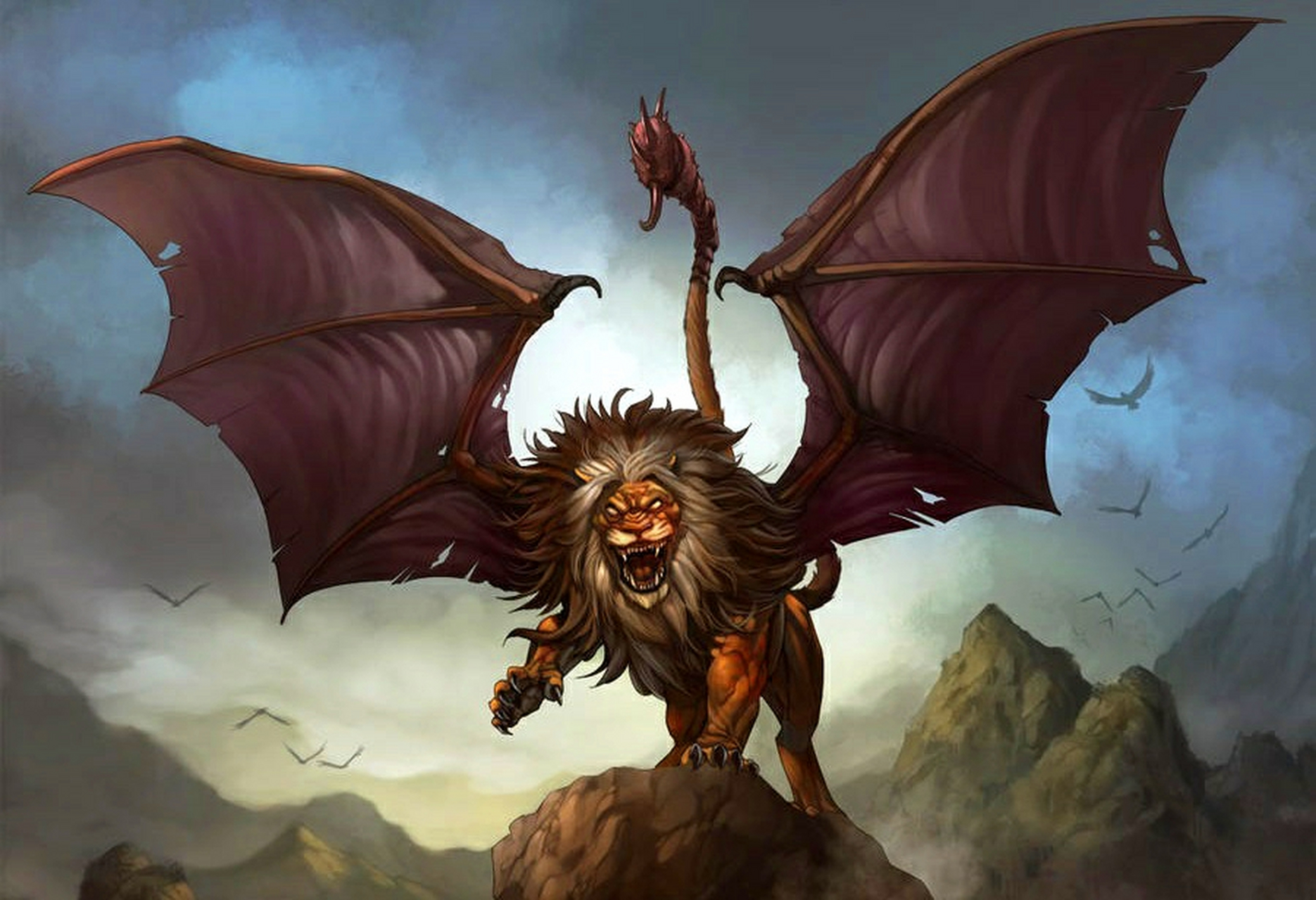 作为一个6级兵,蝎狮怎么说也是地下城一族的二哥,肯定是需要具备一些