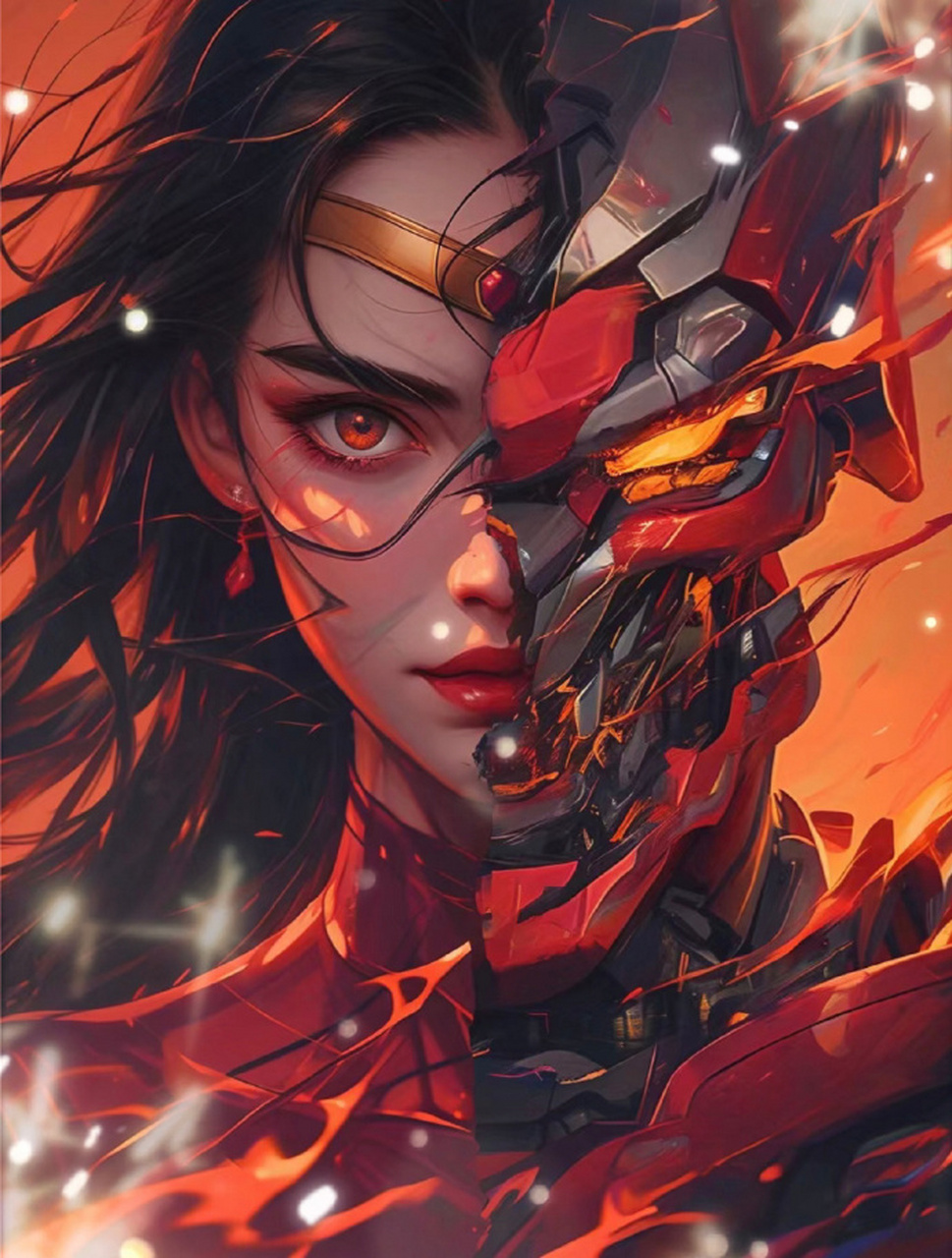 「美少女战士」 机甲风角色 #经典动漫