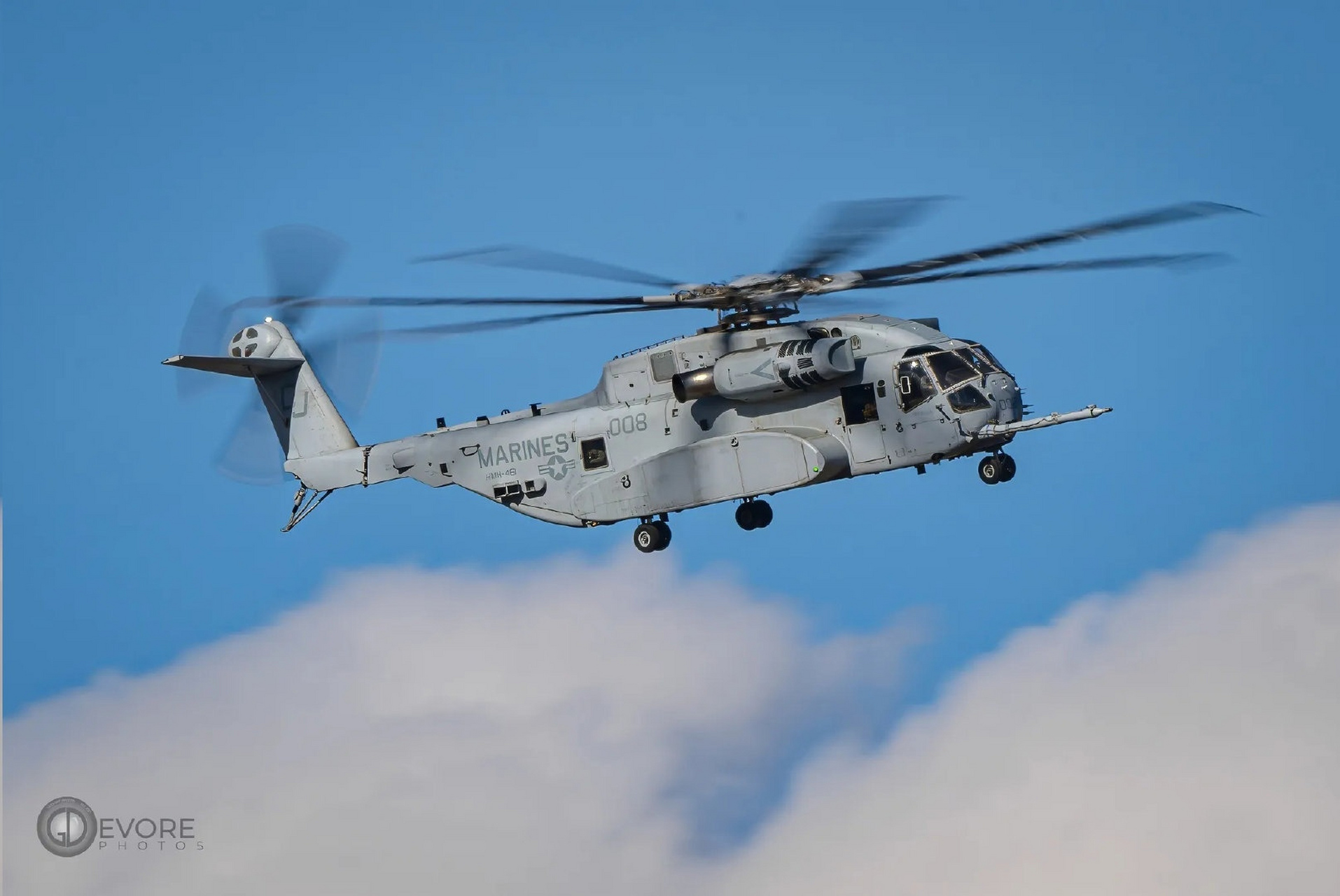 ch53k超级种马直升机图片