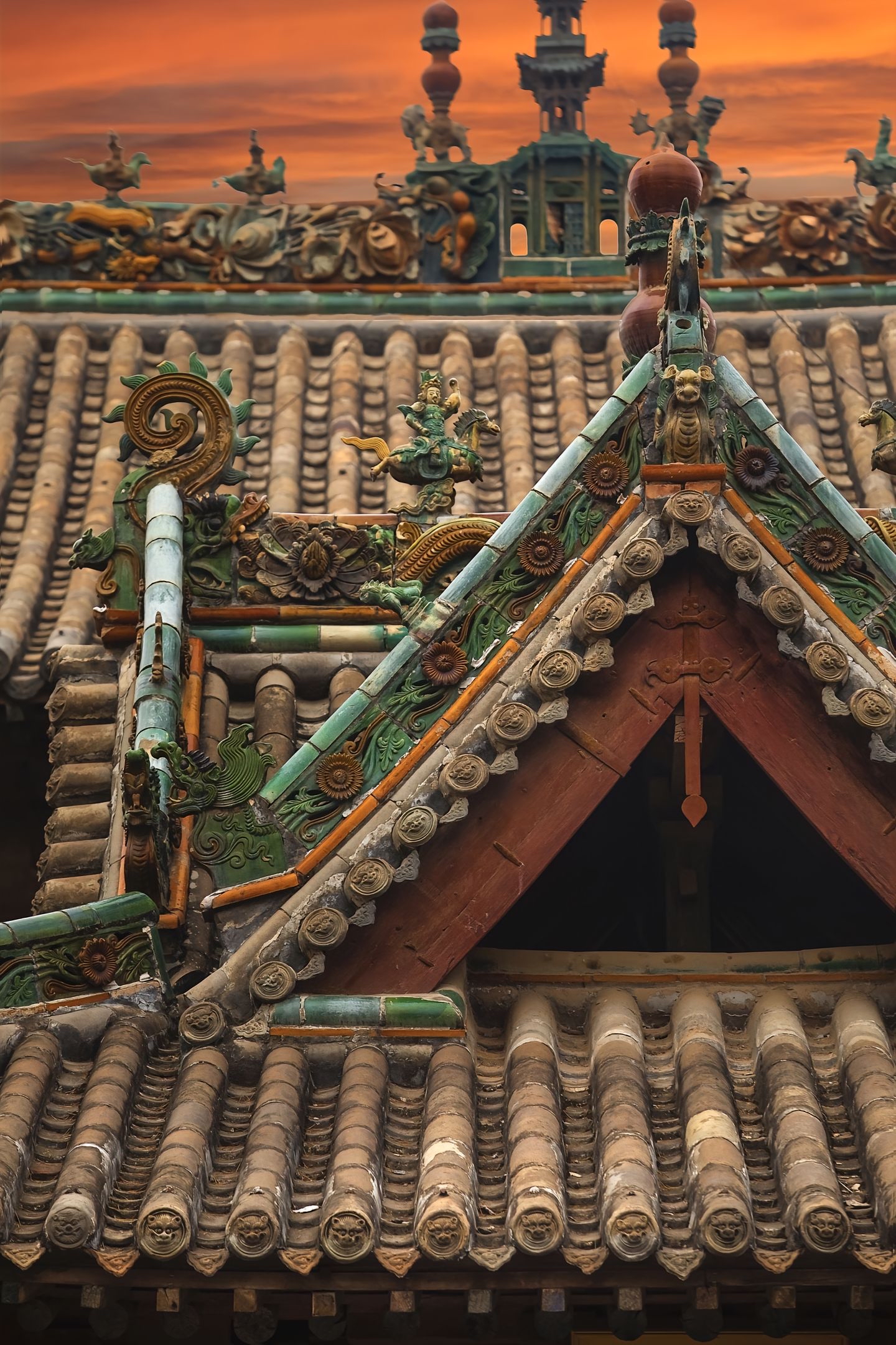 局部之美图片古建筑挑檐斗拱装饰与功能陕西飞云楼传统建筑细节图片