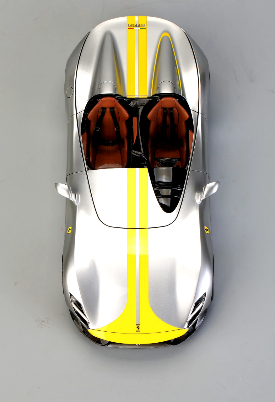 模型欣赏:alpha model 1/24 法拉利 monza sp2双座跑车,by 邻座的ty.
