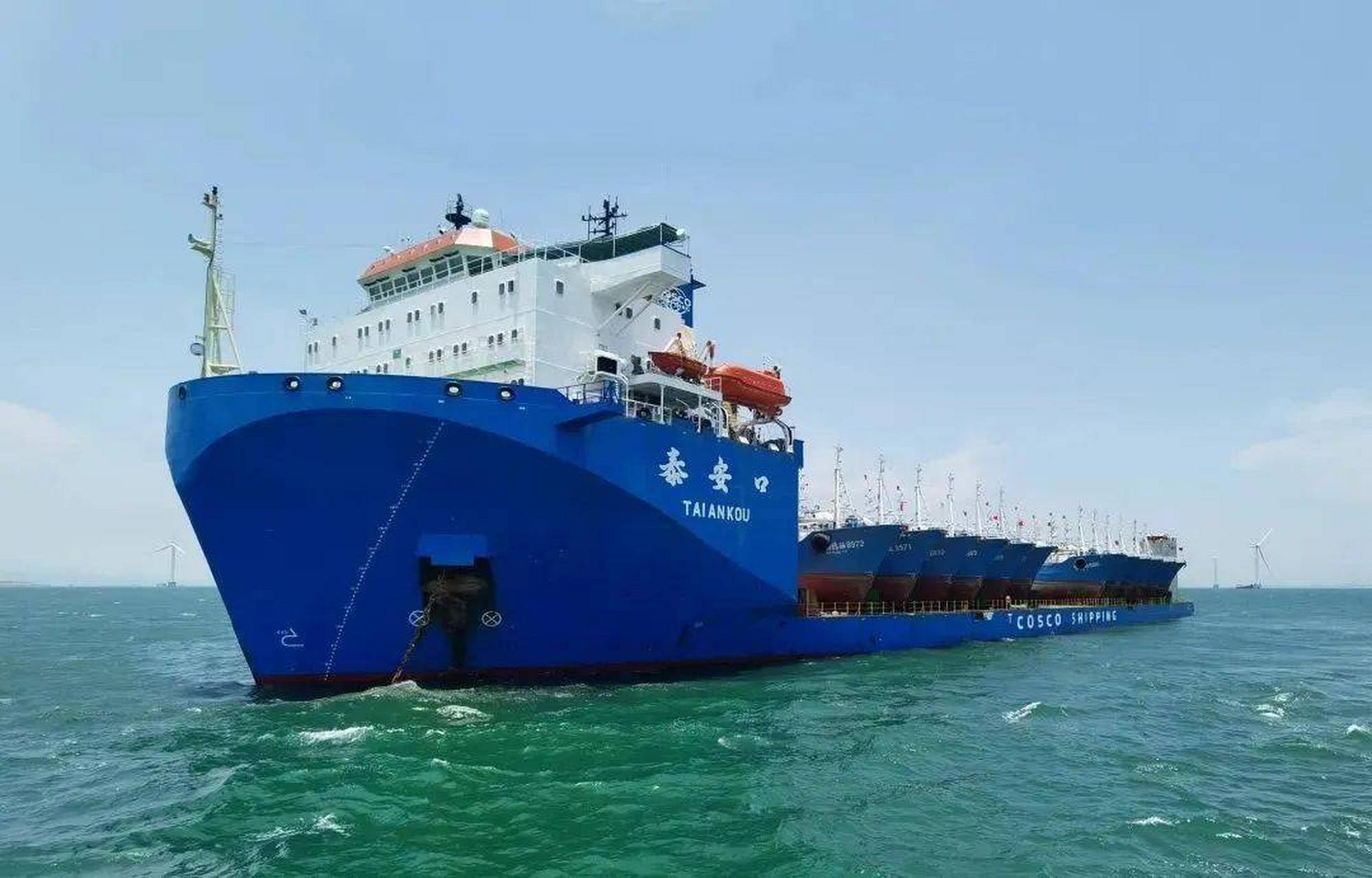 要知道,这次出动的"泰安口"号半潜船,从阿联