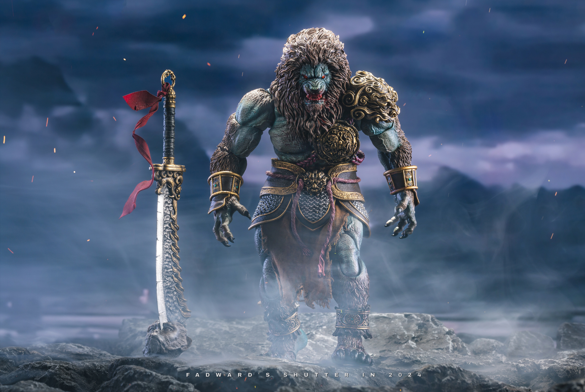 非玩玩具 676767封魔榜 狮驼岭 青狮怪,他原是文殊菩萨的坐骑青