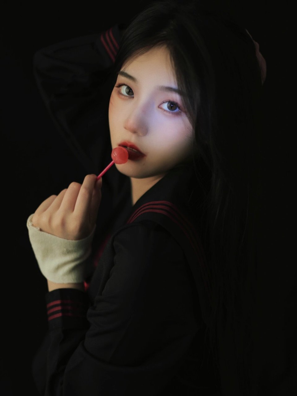 不良jk拍照|挑战一下暗黑系写真 附教程  "你绝非善类 我也不做好人"