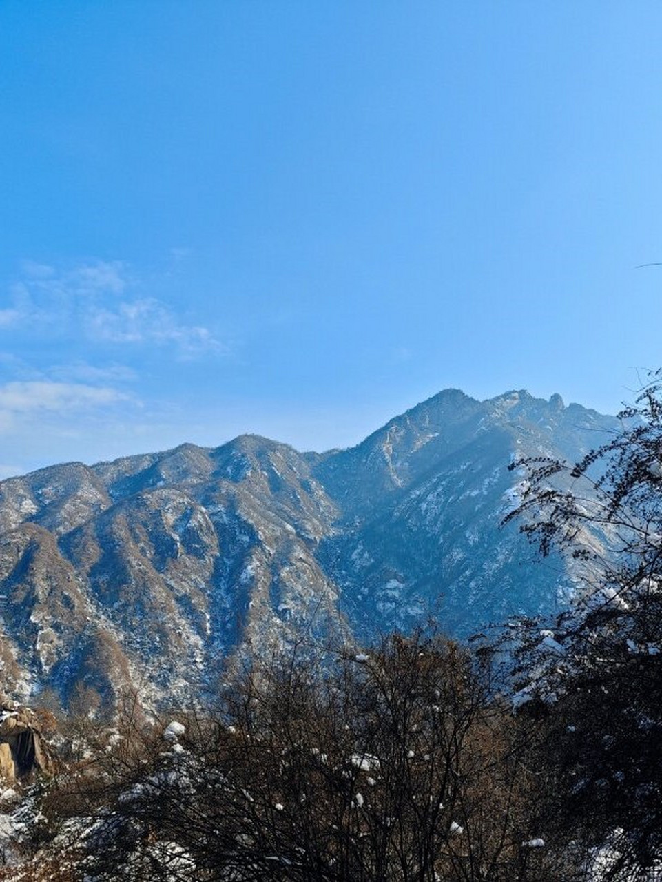 秦岭雪景哪里最美图片