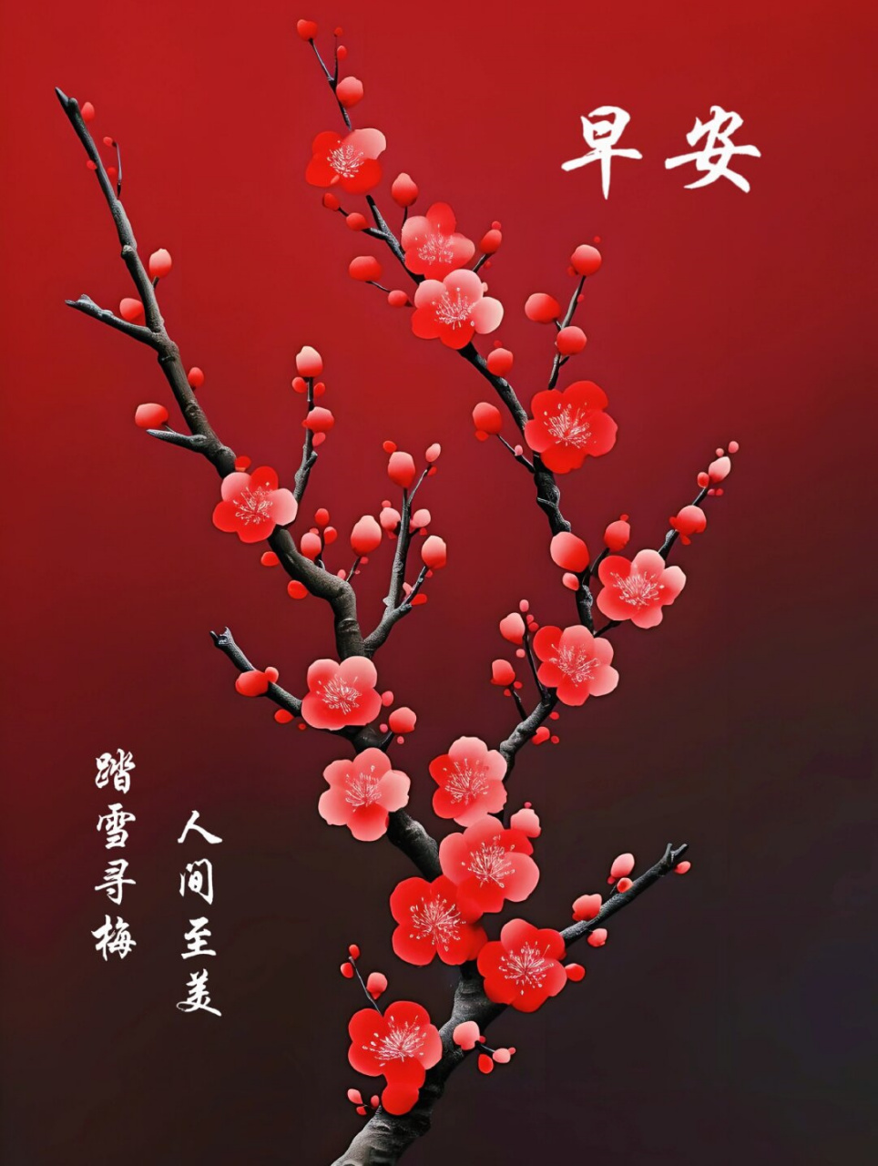 踏雪寻梅,人间至美!