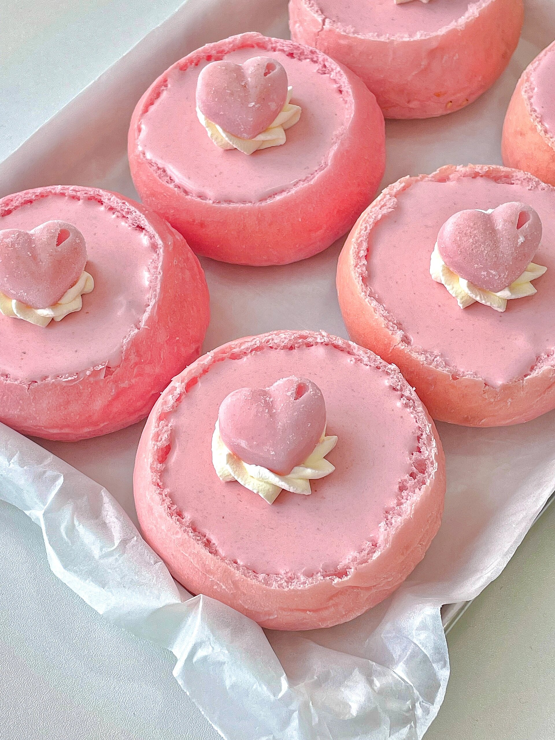 情人节浪漫的节日 一定要有浪漫的小甜品 今日分享 粉嘟嘟的草莓布丁