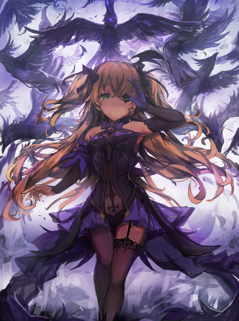 黑丝菲谢尔,奥兹[打call][打call][打call] 画师:トロン#原神# #二