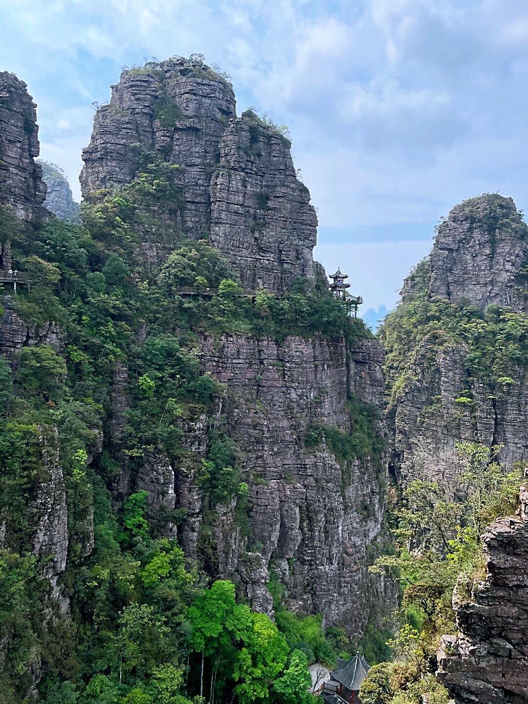 广西北帝山,素有广西张家界之称,来广西旅游必打卡的景点