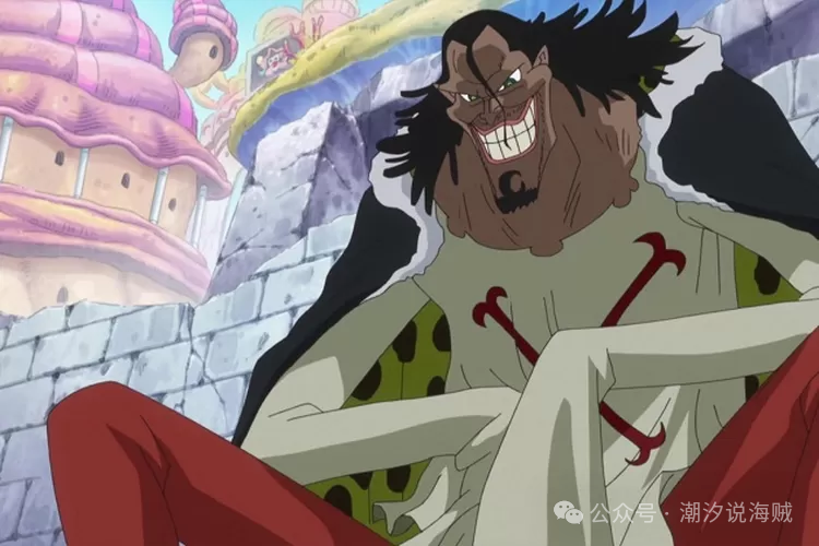 海贼王1107话:开始交易!卡里布想成为黑团干部,筹码是路标铭文