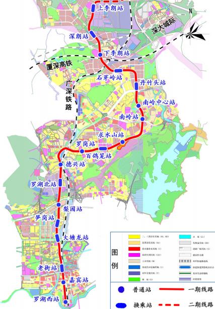 深圳地铁线路图17号线图片