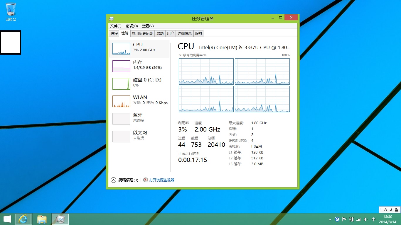 Windows任务管理器图片