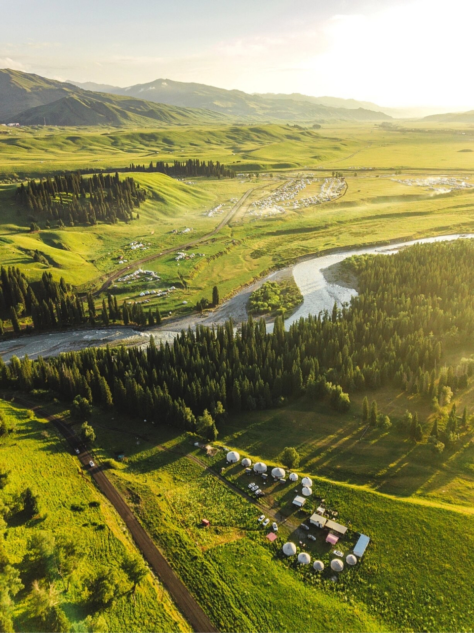 莫奈油画般的梦中情原唐布拉百里画廊 如果新疆要推荐一个自驾路线 人