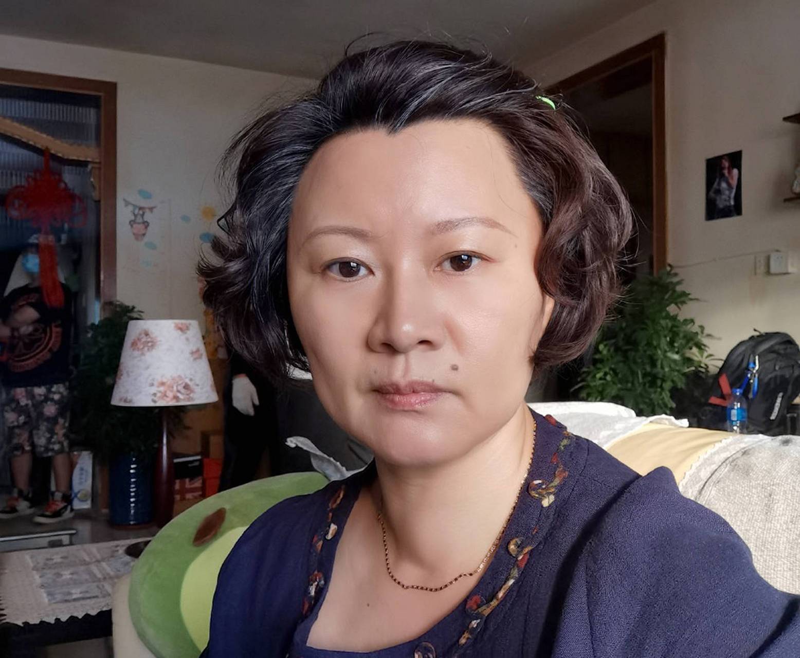 演员赵海燕说,我婆婆不得了,是吉林有名的二人转大