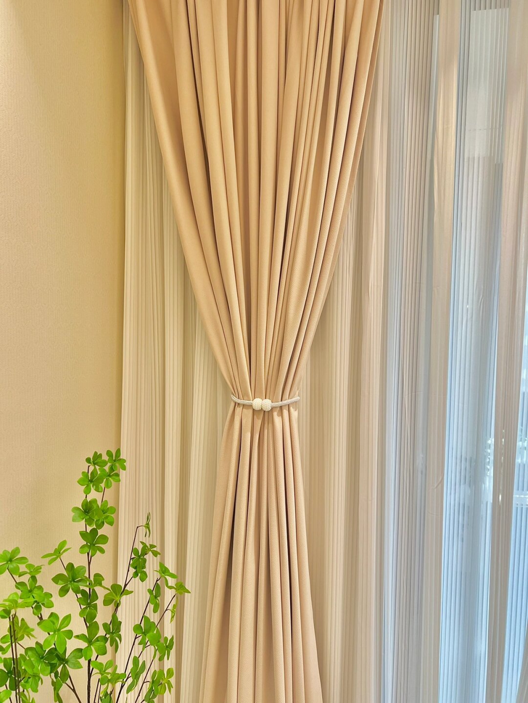 温柔简约风小家窗帘网购攻略亲测不踩雷 一直钟爱温馨的风格,家中软装