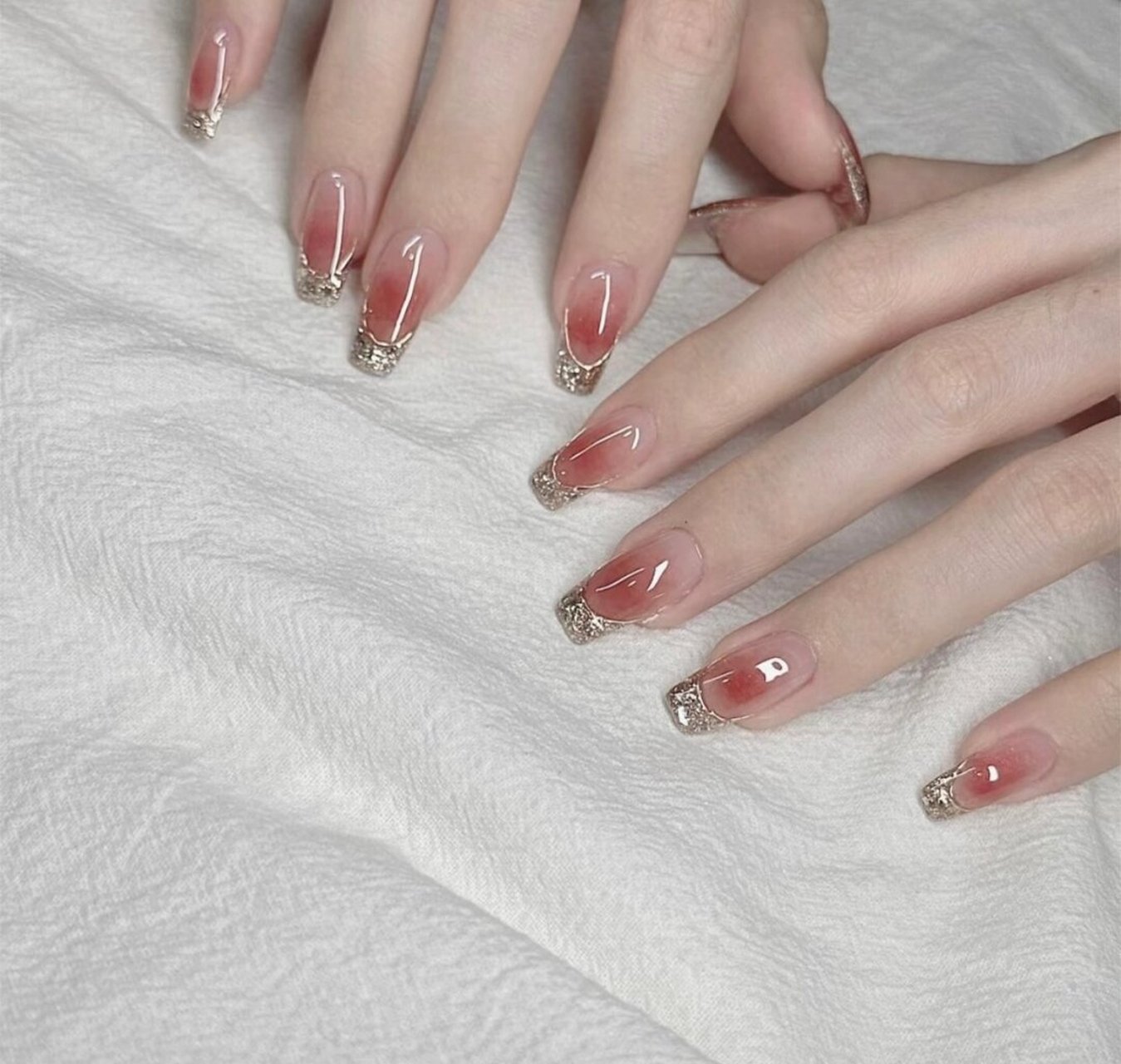 一眼就爱上的法式美甲  9794一眼就让我心动的法式美甲!