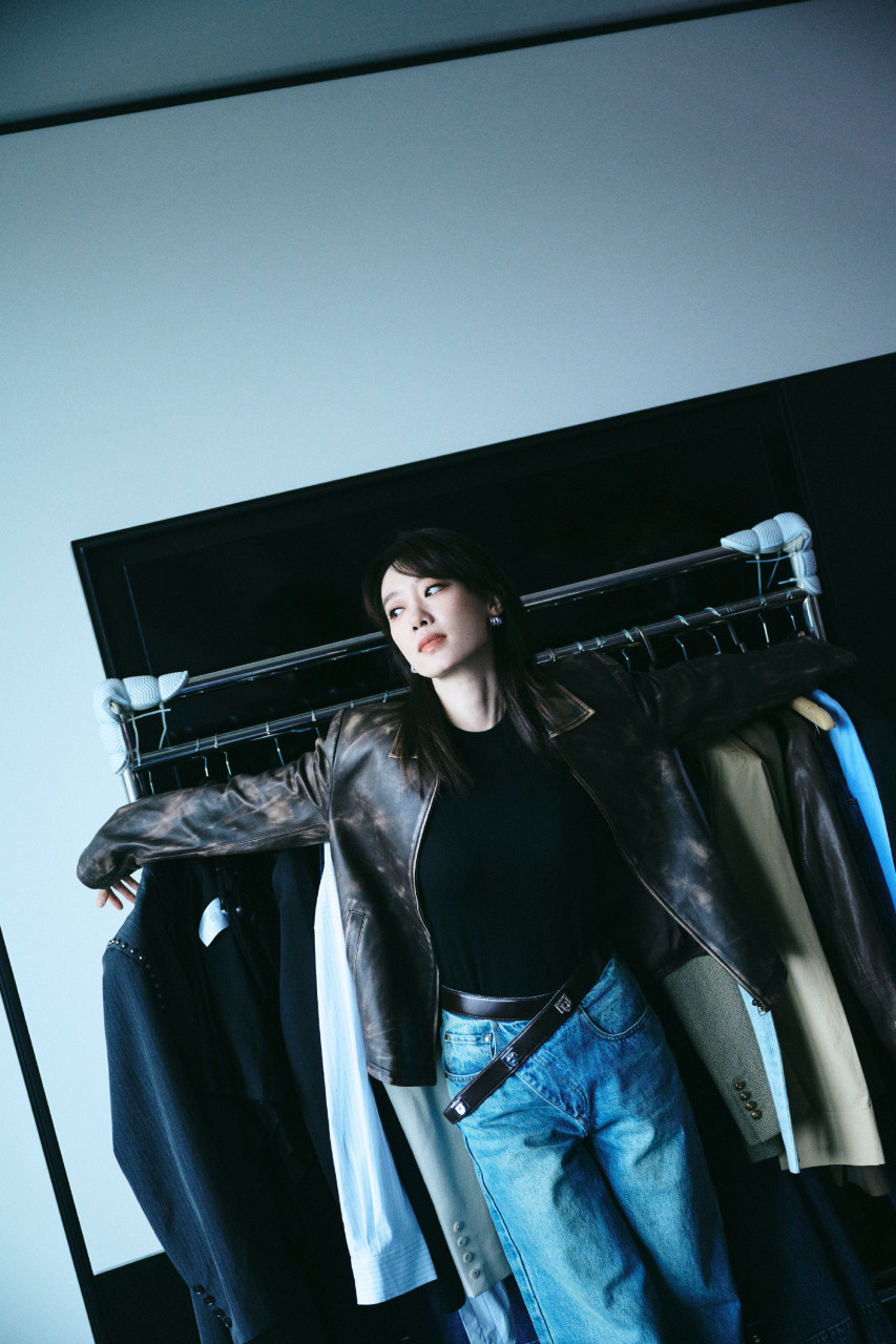 张小斐拯救嫌疑人黑色系氛围大片 #张小斐