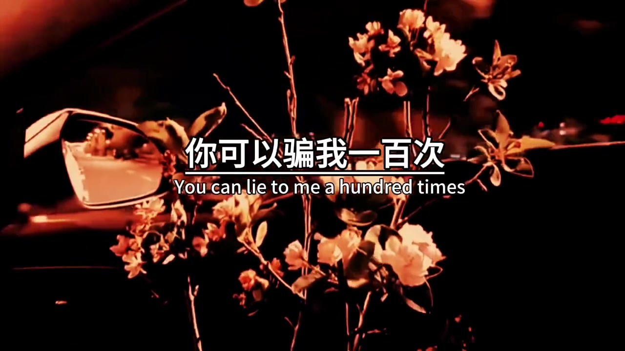 信任只有一次,一旦毁掉,就再也回不到,从前了,你可以,骗我1