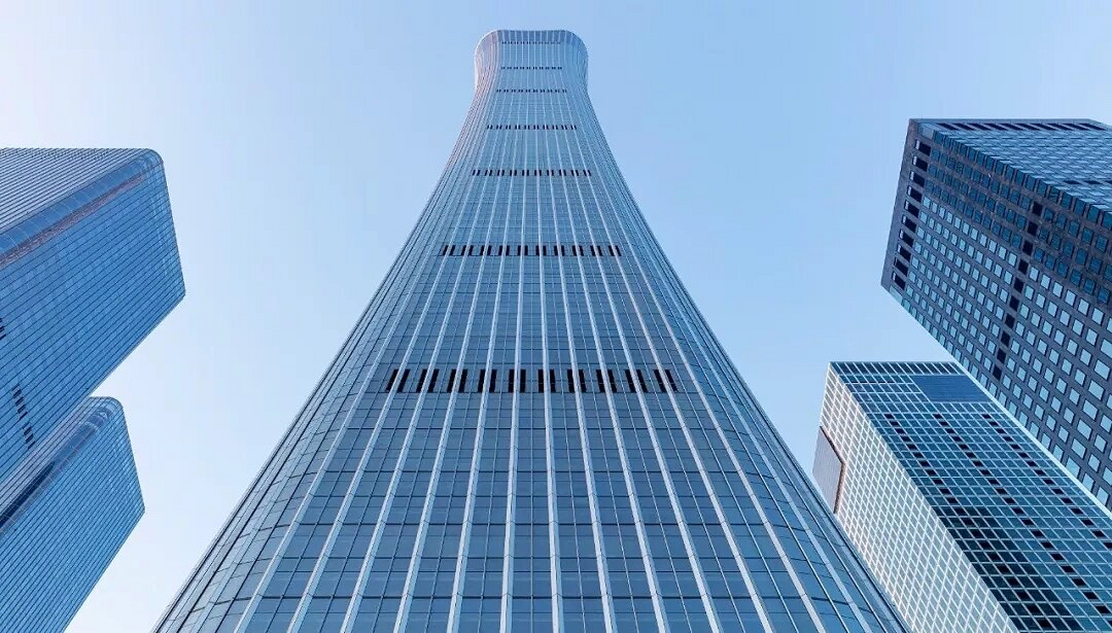 528米,北京第一高楼 中国尊中信大厦的设计灵感来自尊,这是一种起