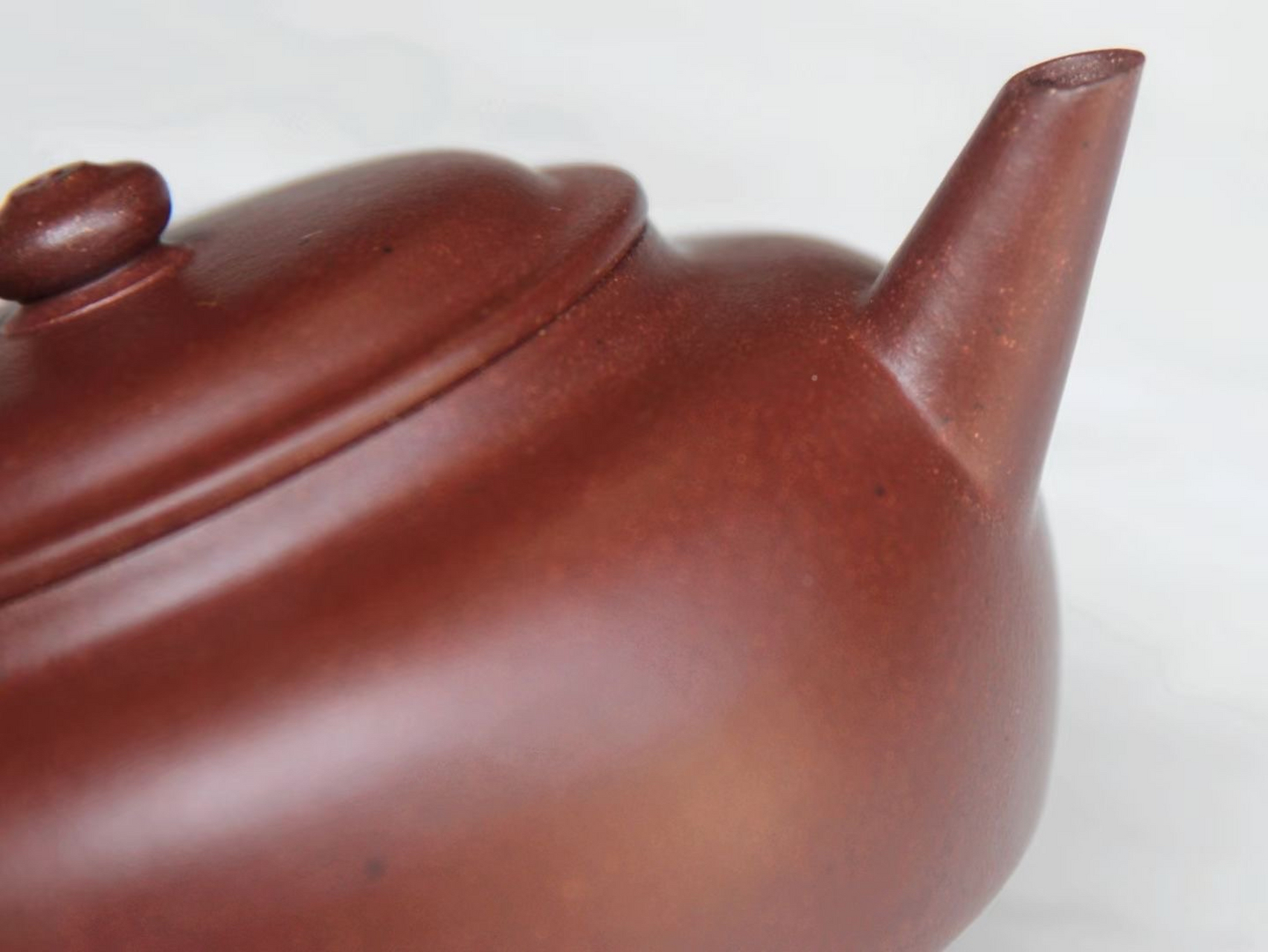 周潮作品  涌泉壶 原矿67龙血砂 170cc 67纯手工制#宜兴紫砂壶
