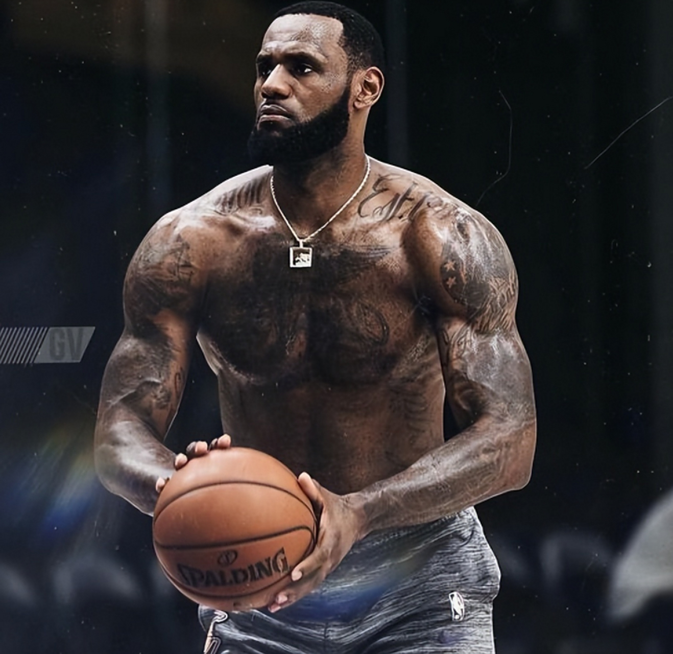 阿隆戈登,韦德等nba巨星,肌肉线条清晰如画.