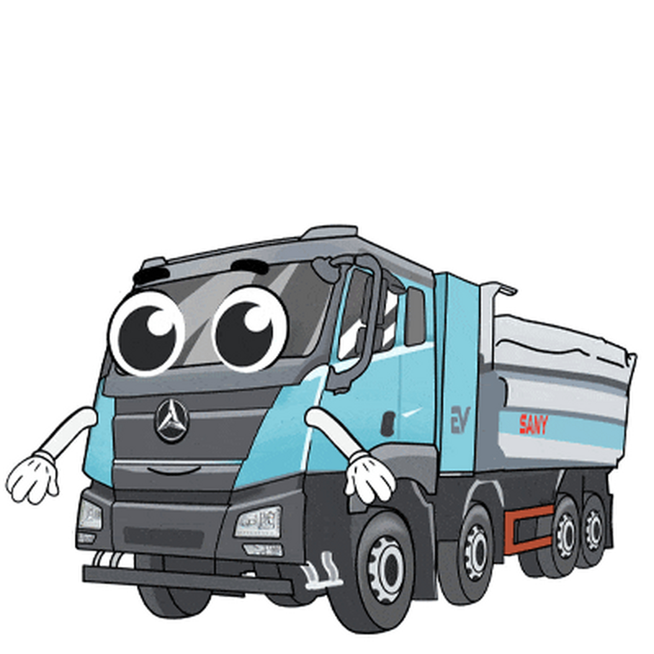 三一自卸车专属表情包之:okkkkkk 当朋友约你出来放烟花时 告诉他们o