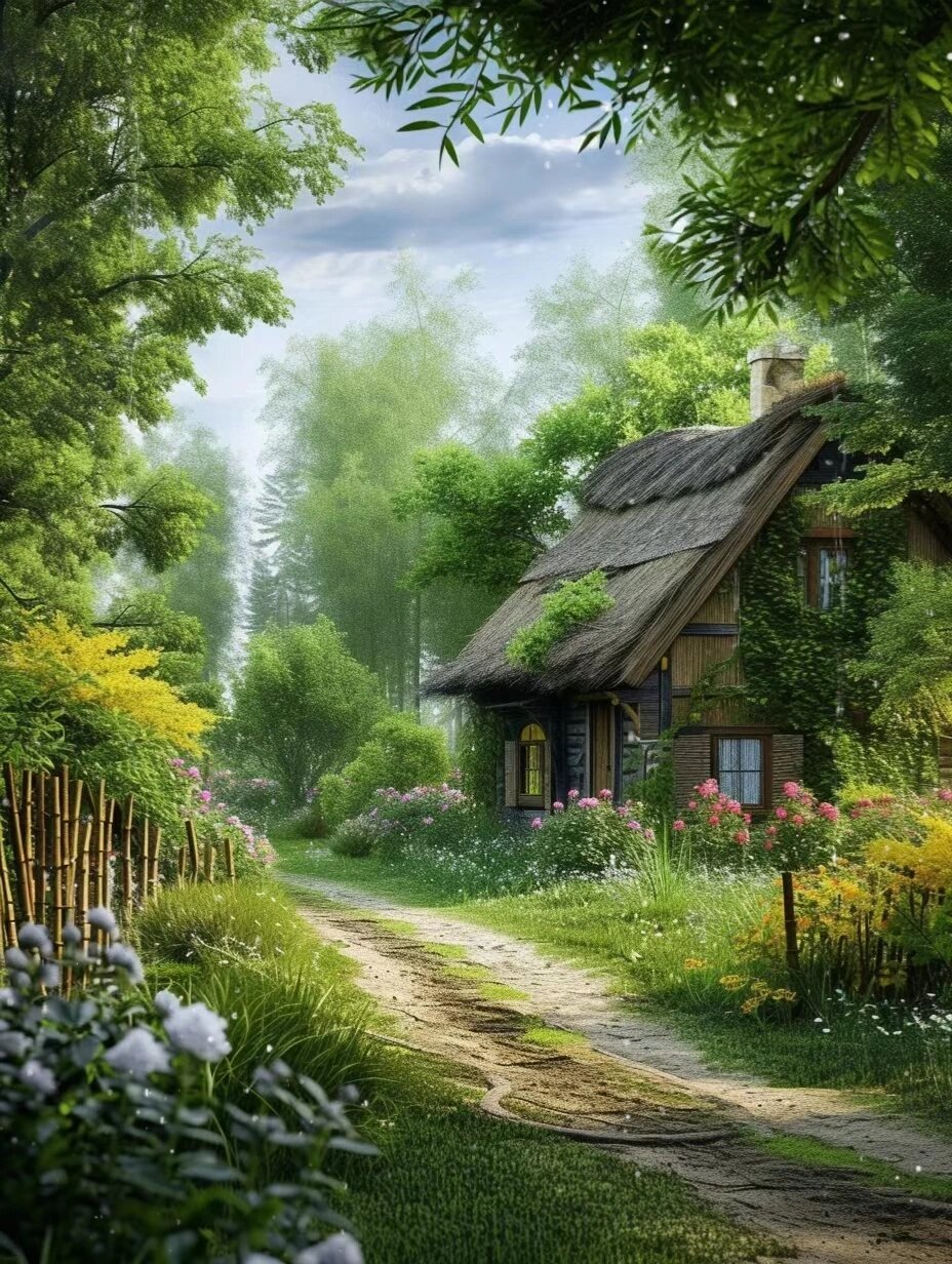 《林间小屋》