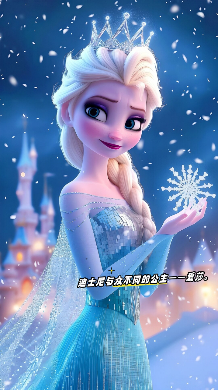 冰雪奇缘公主照片大全图片