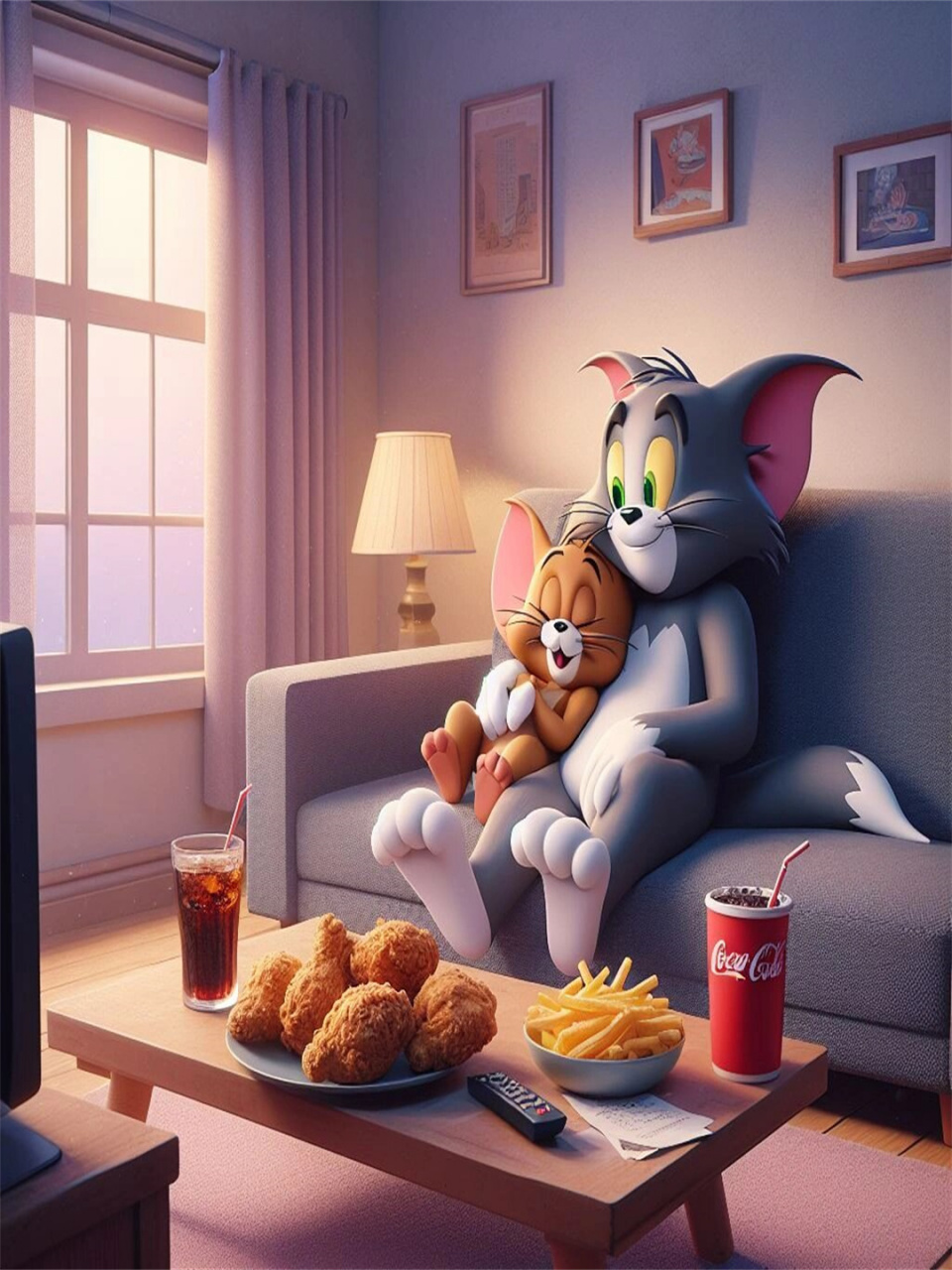 让猫和老鼠的温馨,治愈屏幕前的我们  每当夜幕降临,屏幕前的我们总是