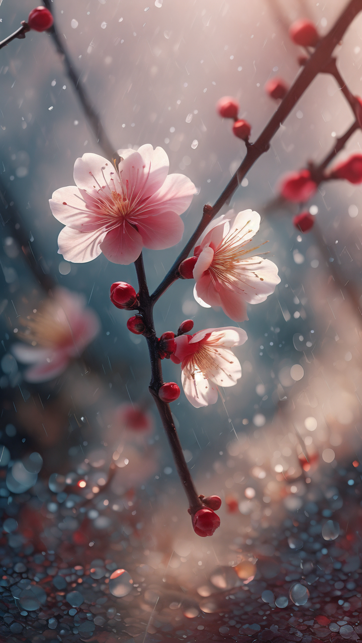 梅花,是中国传统文化中的一种象征,代表着坚韧,高洁和傲骨.