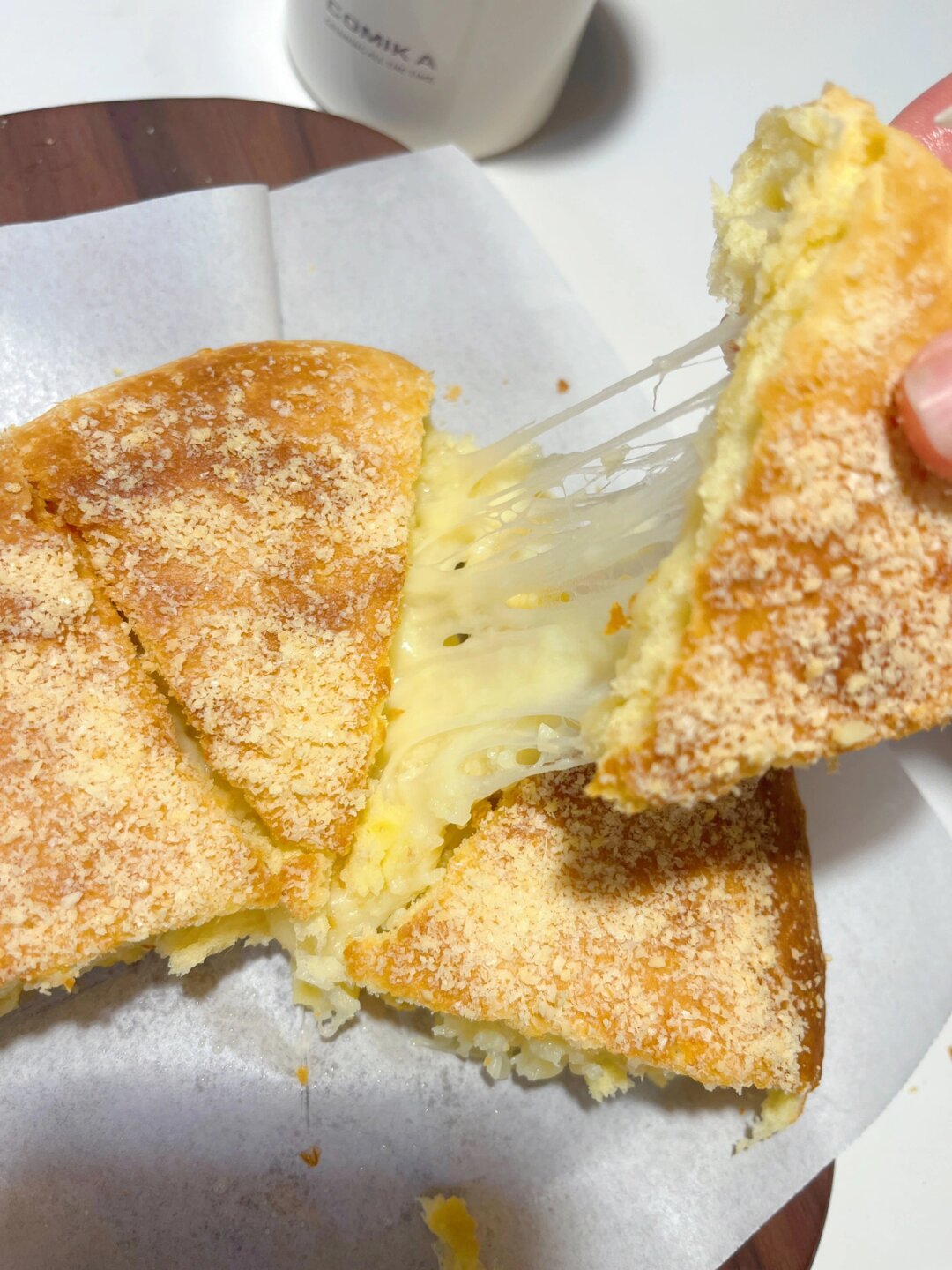 一直很爱这款奶酪饼,芝士控的心头好,空气炸锅也可以做到!