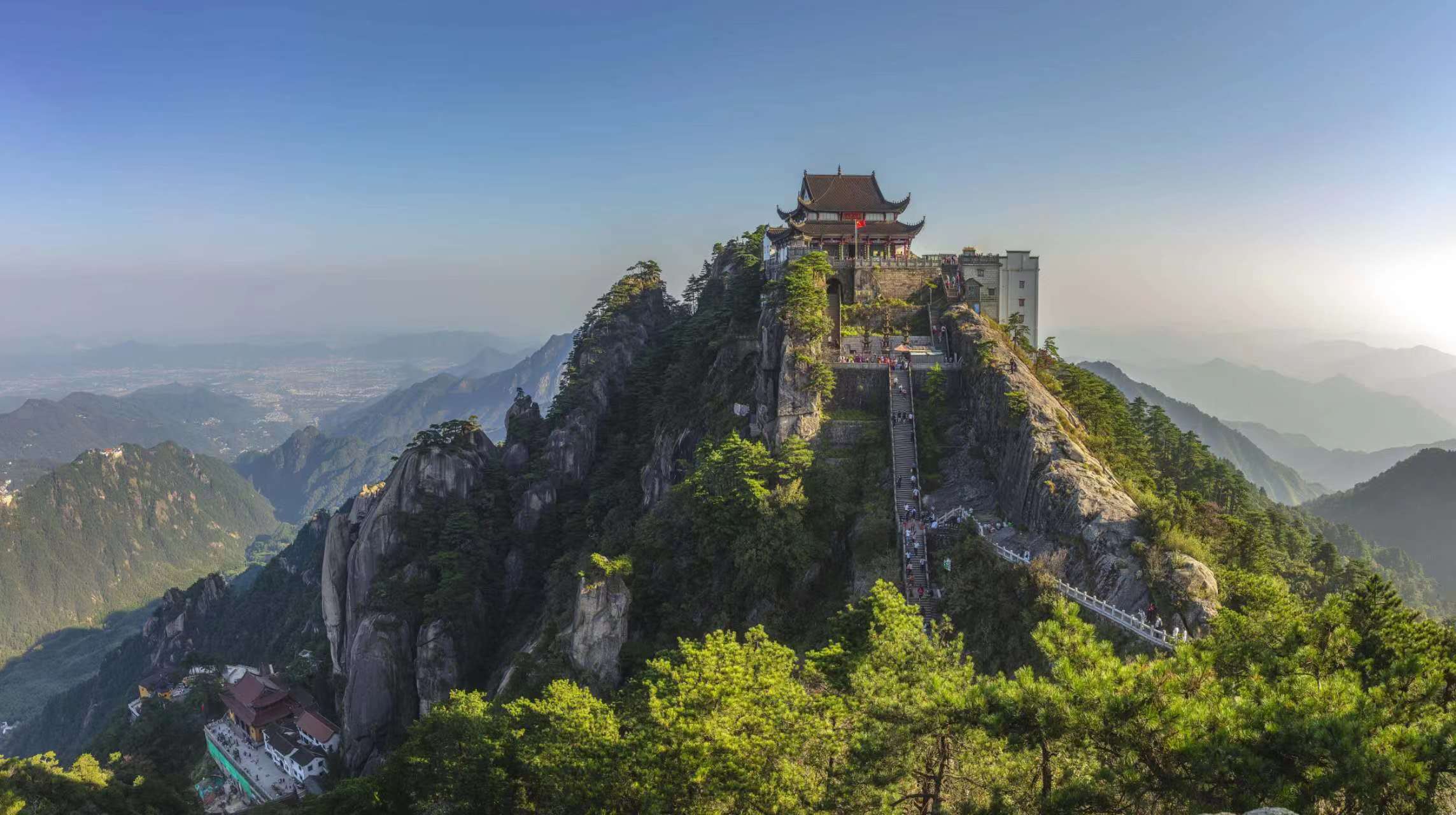 四大佛教名山九华山图片