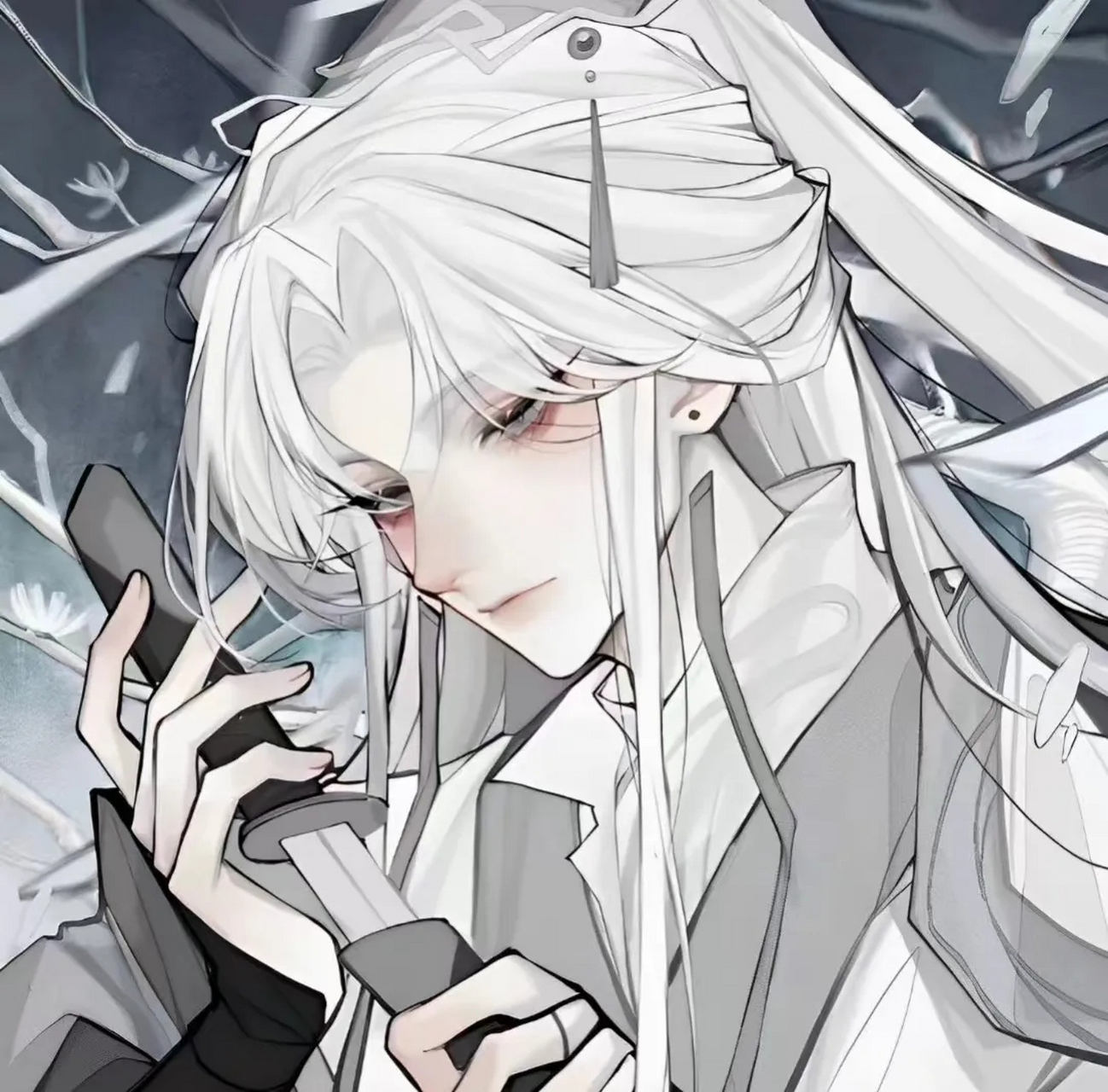 古风男头 | 一身傲骨自前行,莲花一梦江晚吟