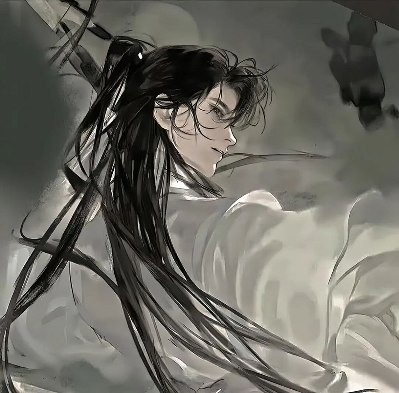 古风男头 | 一身傲骨自前行,莲花一梦江晚吟