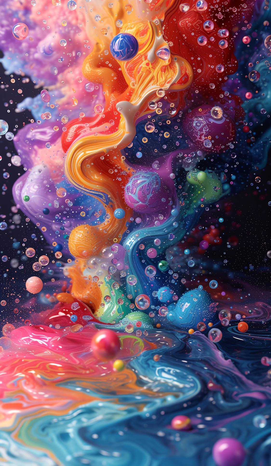 缤纷色彩,热烈奔放的红,生机盎然的绿,宁静深邃的蓝,温馨浪漫的粉