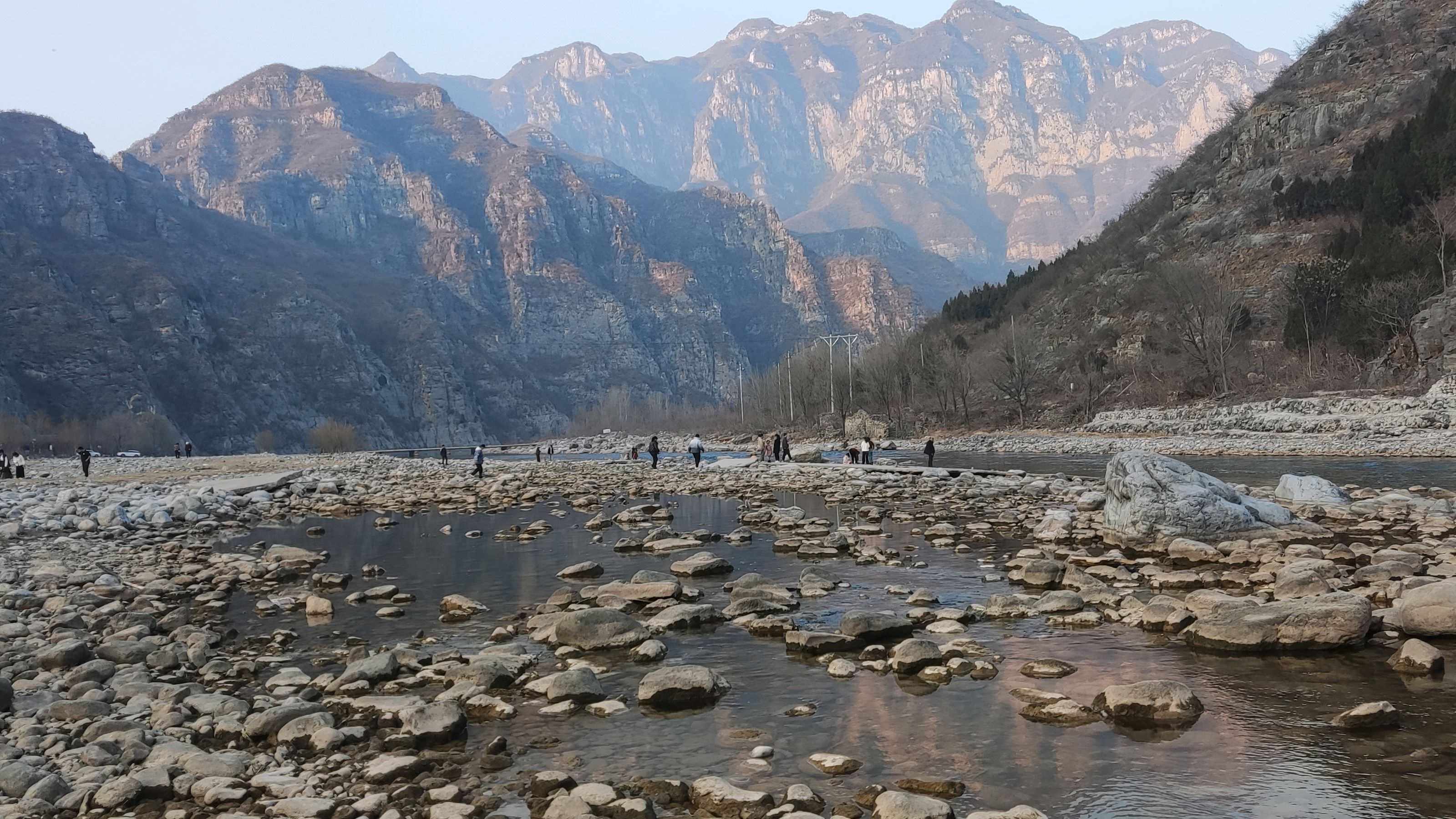 河南济源沁河牛王滩