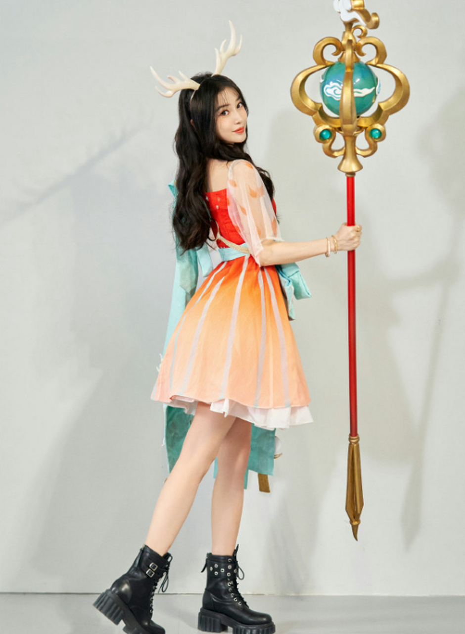 angelababy的cos照,不知道什么时候能复出?